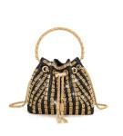 Sparkling Black Evening Clutch for Women