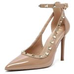 BiuYorBTY Women’s Pointed Toe Strappy Heels