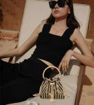 Sparkling Black Evening Clutch for Women