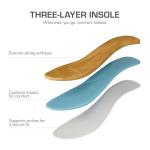 Mary Jane Ballerinas - Comfortable Travel Flats, Black