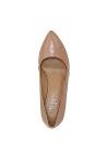 Franco Sarto Frankie Pump in Cool Taupe Leather