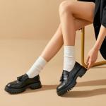 Beau Today Women's Chunky Leather Loafers