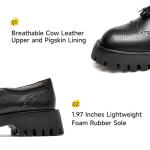 Beau Today Women's Chunky Leather Loafers