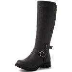 Grey Knee High Fashion Boots for Women