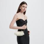 Acrylic Shell Shaped Luxury Evening Clutch Bag