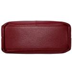 Iswee Luxury Soft Leather Shoulder Bag in Red