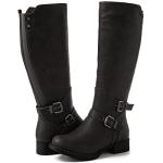 Grey Knee High Fashion Boots for Women