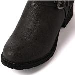 Grey Knee High Fashion Boots for Women