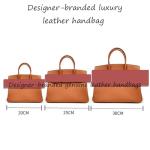 Luxurious Leather Handbag with Designer Appeal