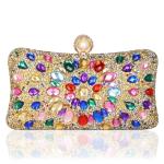Sparkly Rhinestone Clutch Evening Bag for Women