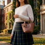 Kadynow Vegan Leather Bucket Tote Bag for Women