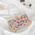 Sparkly Rhinestone Clutch Evening Bag for Women