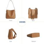 Sursee Leather Hobo Bag for Women - Trendy Crossbody