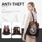 CHERUTY Women's Anti-theft Stylish Backpack Purse