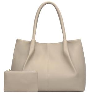KKXIU Vegan Leather Tote Bag for Women