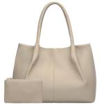 KKXIU Vegan Leather Tote Bag for Women
