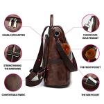 CHERUTY Women's Anti-theft Stylish Backpack Purse