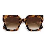 SOJOS Retro Oversized Tortoise Sunglasses for Women