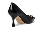Cole Haan Felicia Bow Pumps in Black Leather