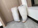 Mongolian Sheep Fur Knee-High Snow Boots for Women