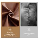 Deep Grey Vegan Leather Crocodile Tote Bag