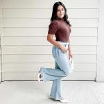 JENN ARDOR White Slingback Kitten Heels for Women