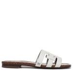 Sam Edelman Bay Classic White Leather Slide Sandal