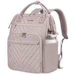 VANKEAN Stylish 17-Inch Laptop Backpack in Pink
