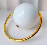 Elegant Marble Ball Evening Clutch for Women