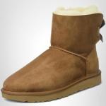 UGG Women's Mini Bailey Bow II Boots, Chestnut