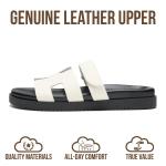 Genuine Leather Plush Women’s Beach Sandals