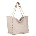 Montana West Chic Oversized Vegan Leather Tote