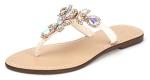 Rhinestone Flip Flops in 13 Colors for Women