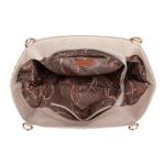 Montana West Chic Oversized Vegan Leather Tote