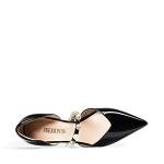 Elegant Black Strappy Stiletto Heels for Weddings