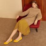 Chic Women's Black Ballet Flats for Work