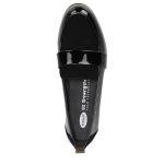 Dr. Scholl's Women's Black Patent Slip-On Loafer