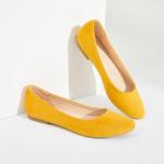 Chic Women's Black Ballet Flats for Work