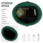 Queenoris Vegan Leather Hobo Bag for Women