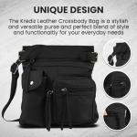 Krediz Soft Leather Crossbody Bag for Women