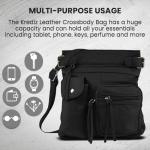 Krediz Soft Leather Crossbody Bag for Women
