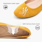 Chic Women's Black Ballet Flats for Work