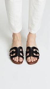 Sam Edelman Black Bay Classic Slide Sandal