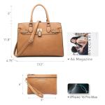 Dasein Women's Fashion Handbag with Wallet