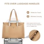 Stylish Laptop Tote Bag with Multi Pockets