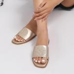 Stratuxx Kaze Stylish Women's Leather Slide Sandals