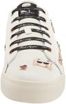 KARL LAGERFELD Women's Bright White Lace-up Sneakers