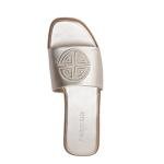 Stratuxx Kaze Stylish Women's Leather Slide Sandals