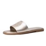 Stratuxx Kaze Stylish Women's Leather Slide Sandals