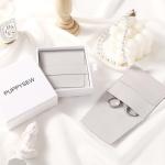 40pcs Luxury Grey Microfiber Jewelry Pouches